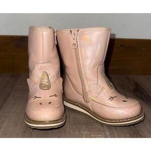Cat & Jack Pink Unicorn Boots